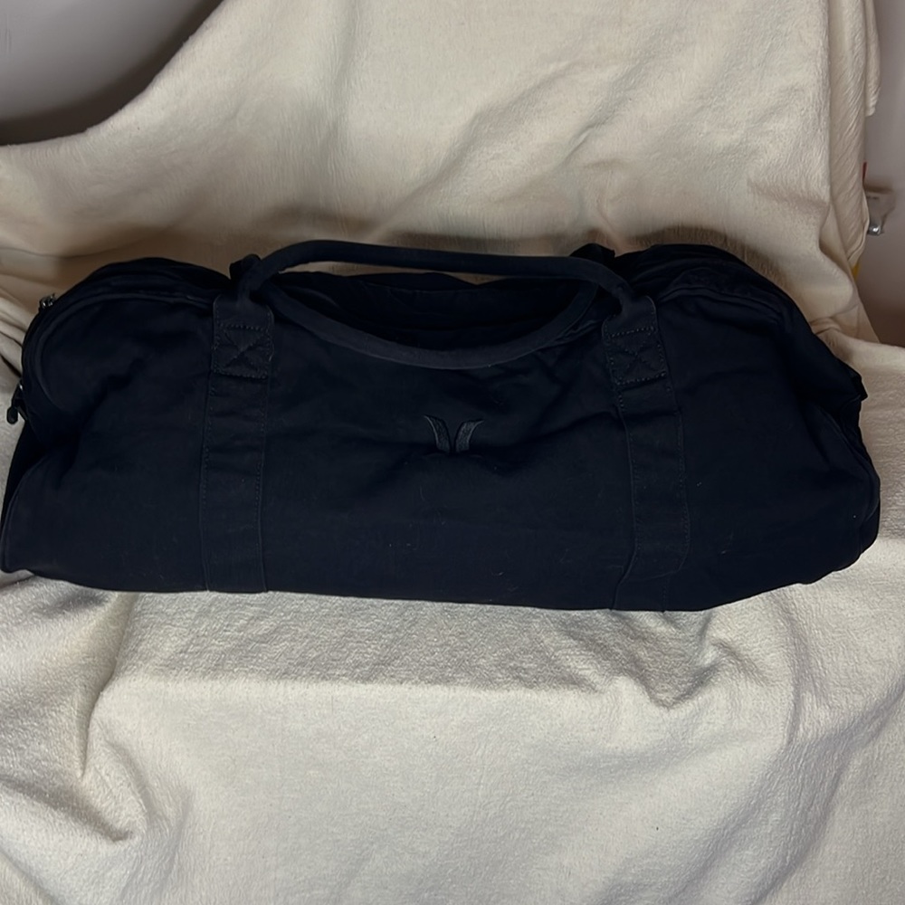 Hurley Black Duffel Bag
